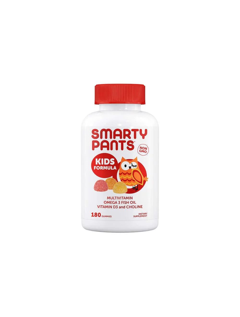 Smarty Pants Daily Multivitamin 30.0 Servings (Pack of 1),  Yellow/Orange/Red - Helia Beer Co