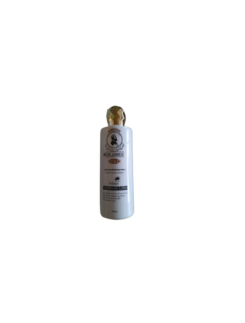 HALF CAST WHITENING LOTION GOLD 500ML DR JAMES