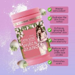 Satin Skinz Whita Blanc Strawberry Radiance Powder